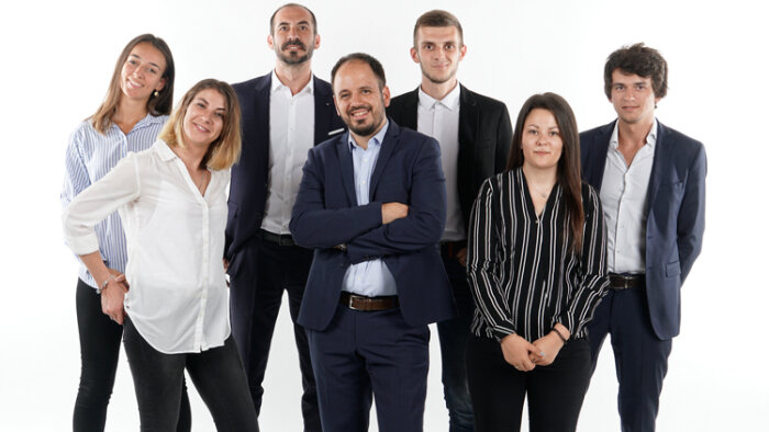 L’équipe d’Econhomes, en juillet 2019 - © D.R.