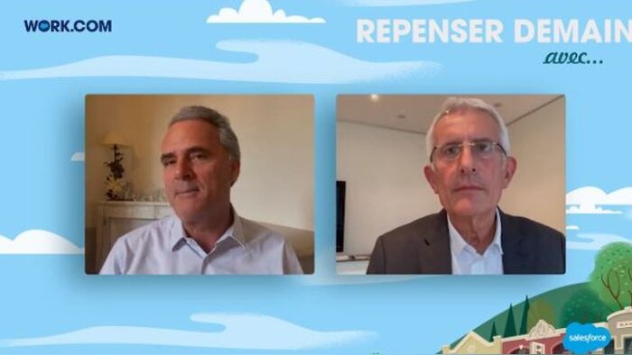 Webinar : Olivier Derrien et Guillaume Pepy introduisent Work.com par Salesforce - © D.R.