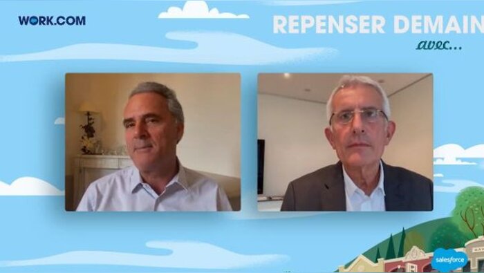 Webinar : Olivier Derrien et Guillaume Pepy introduisent Work.com par Salesforce - © D.R.