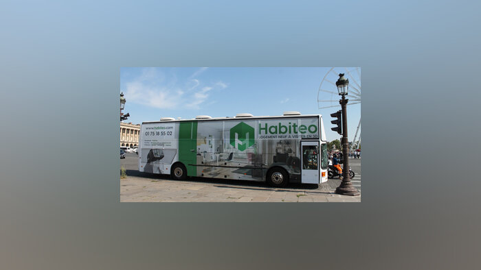 Habiteo commercialise une bulle de vente itinérante