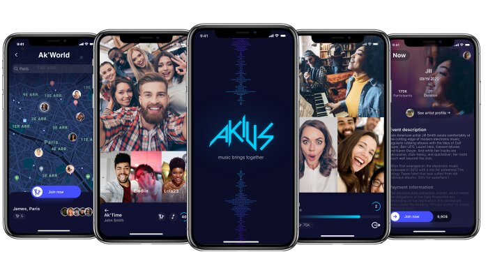 30 événements se tiendront sur l’application Akius cet automne - © D.R.