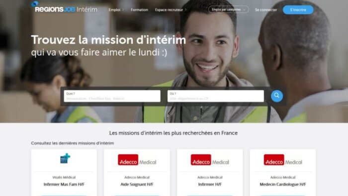 RegionsJob Intérim par HelloWork - © D.R.