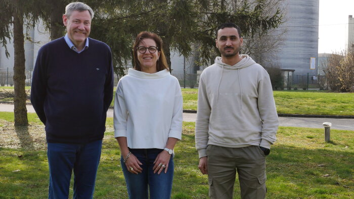 Philippe Michonneau, Isabelle Williatte et Adel Laoussadi - © Scara