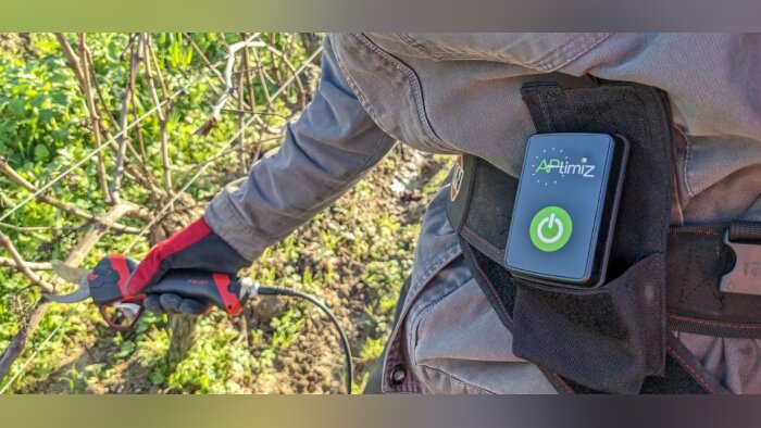 Innovation de taille en vigne/arbo, signée Aptimiz x Infaco : sécateurs connectés pour une organisation de chantiers optimisée