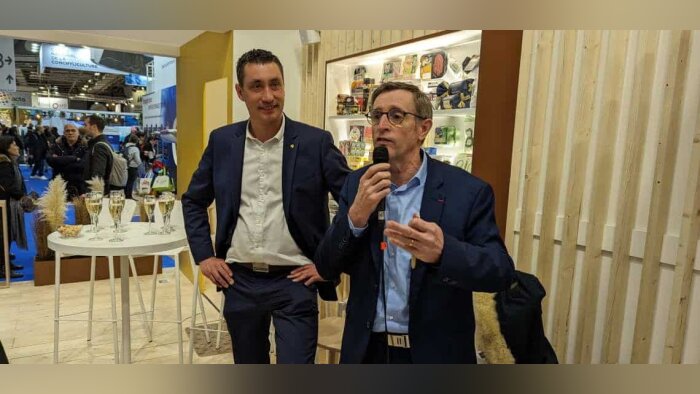 Samuel Vandaele, président de FCAA, et Dominique Chargé, président de LCA. - © D.R.