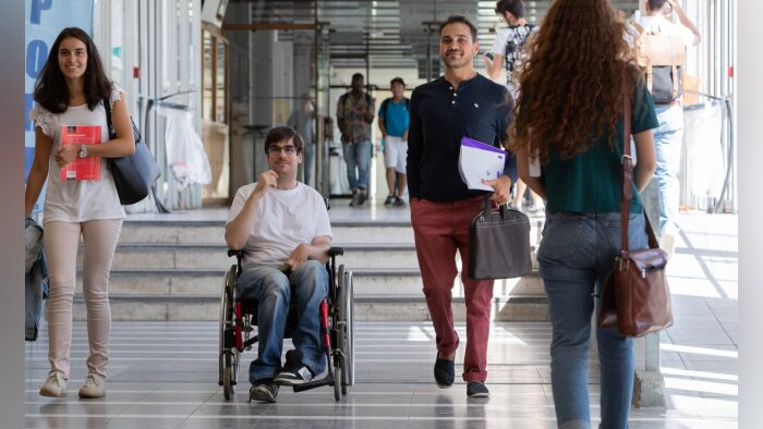 1,69 % de la population étudiante est en situation de handicap à la rentrée 2019. - © Université de Bordeaux - CPU