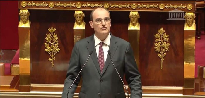 Écologie, alimentation locale et Convention climat dans le discours de Castex