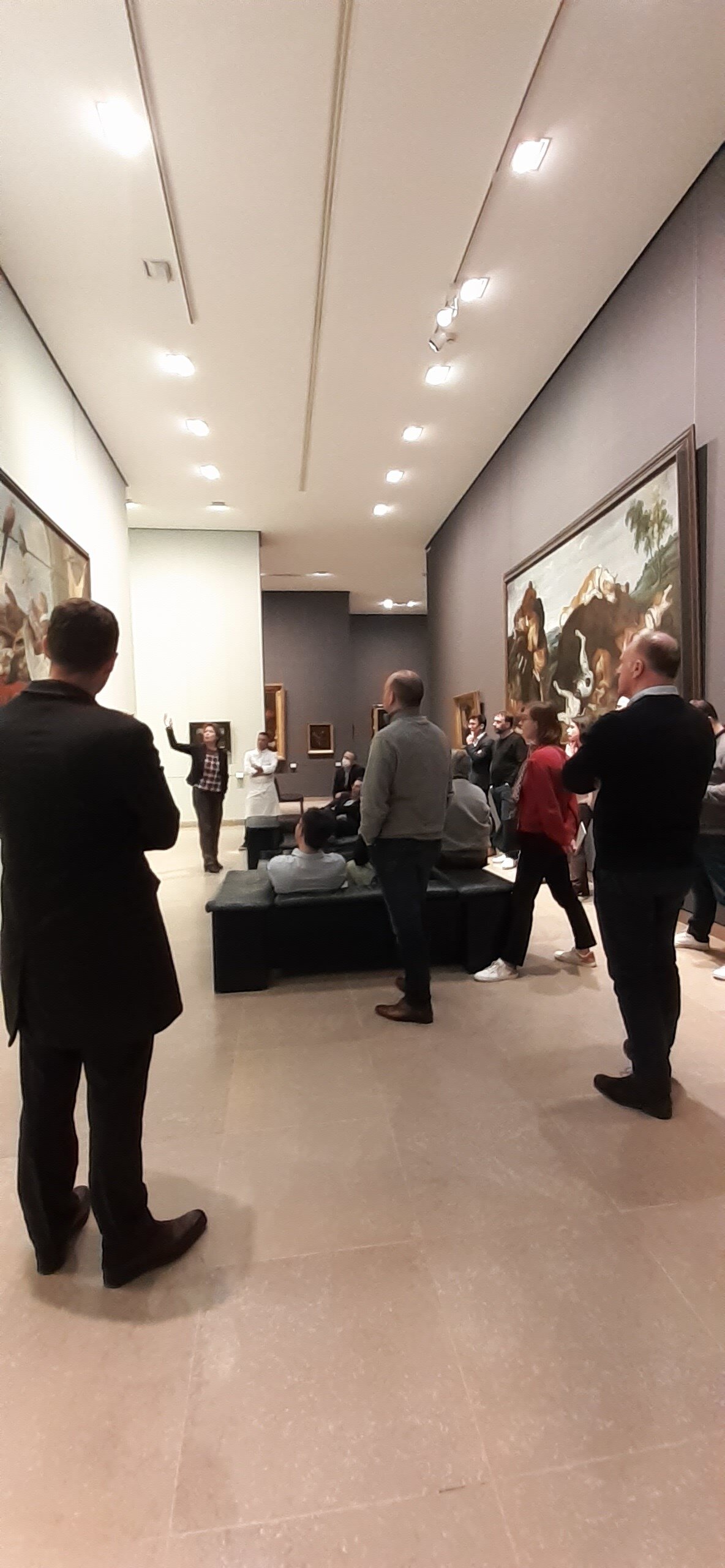 Dans les salles du Musée des Beaux-Arts de Caen. - © Aure Boscher