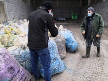 Tous les plastiques agricoles vendus par les Ets Pelé (49) sont ensuite collectés - © D.R.