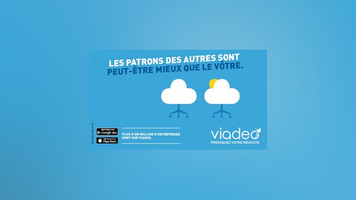 Une campagne de communication impertinente pour Viadeo !
