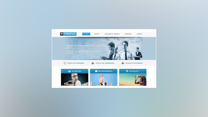 Neeva investit dans un nouveau site web