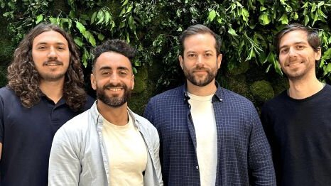 Naboo lève 7,5 M€ : Lucien Bredin, Maxime Eduardo, Antoine Servant, Jean-Louis Villeminot (créateurs) - © D.R.