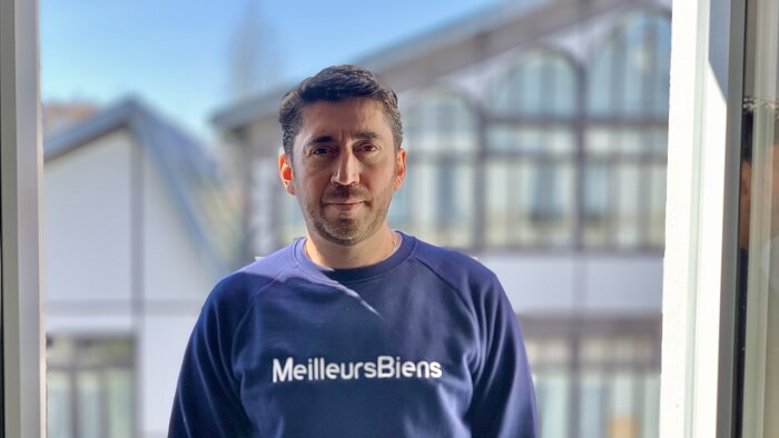 Michael Benchabat a créé Meilleurs Biens en 2018. Le réseau compte 350 mandataires. - © D.R.