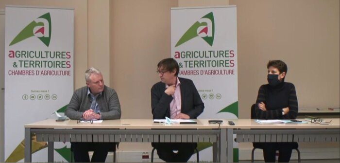 Christophe Hillairet, secrétaire général, Sébastien Windsor, président, et Isabelle Chmitelin, la no - © D.R.