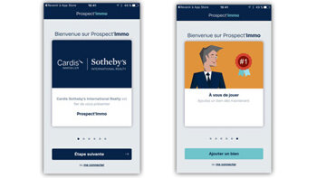Prospect’Immo : l’app qui échange informations immobilières contre commission - © D.R.