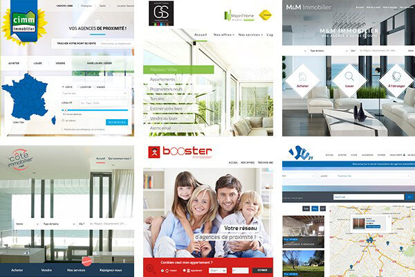 Adapt immo se distingue avec une offre pointue de sites web immobiliers ultra performants - © D.R.