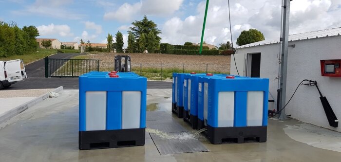 « Un retraitement illimité des effluents phytosanitaires » - Joye Bertin-Vignaud, responsable environnement de l’Union agricole de Segonzac-Cherac
