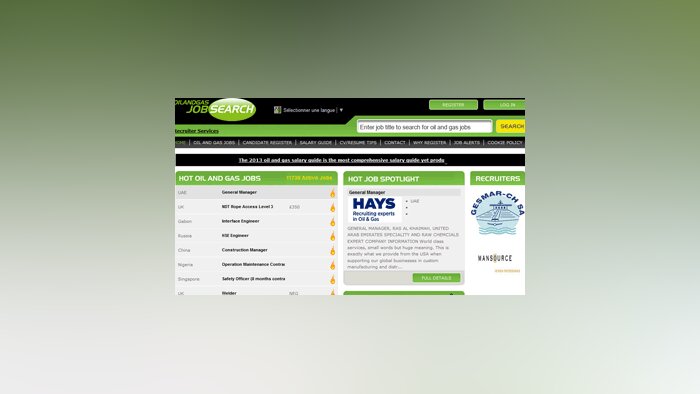 CareerBuilder a fait l’acquisition de Oil and Gas Job Search