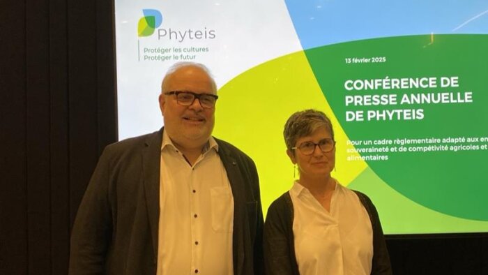 Yves Picquet, président de Phyteis, et Emmanuelle Pabolleta, directrice générale - © News Tank