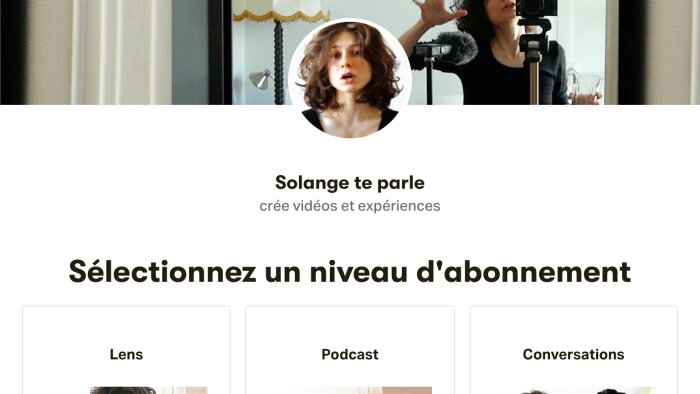 Musiciens et humoristes en particulier ont adopté la plateforme - © D.R.
