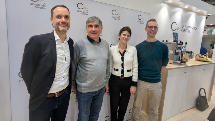 Présentation de l’étude sur l’IA et les coopératives le 25 février 2025 au Salon de l’agriculture - © S.Ay.