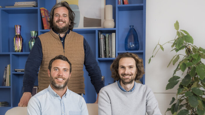 Les fondateurs : Benjamin Gaignault, Townley Le Guénédal et Aurélien Gouttefarde. - © Adam Morton