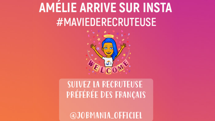 Instagram, le nouveau canal de recrutement de Jobmania
