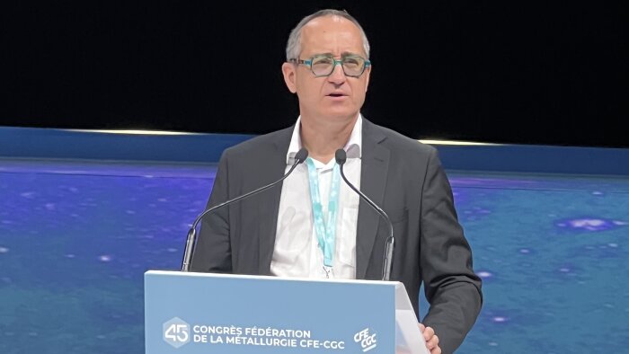 Fabrice Nicoud, Président de la CFE-CGC métallurgie - © News Tank.
