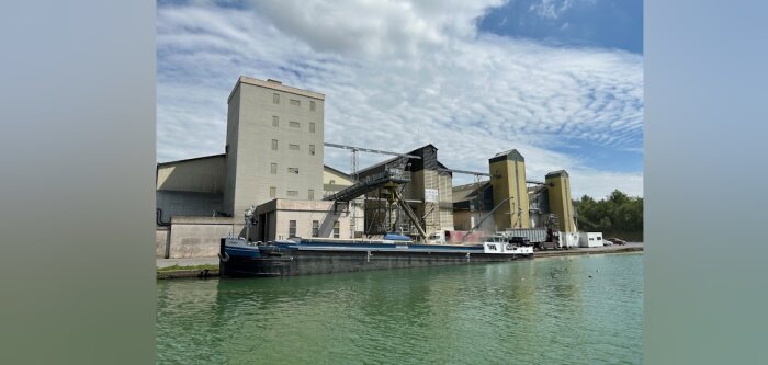 L’expérimentation du générateur Parhy sera menée sur un site de stockage à Moislains. - © D.R.