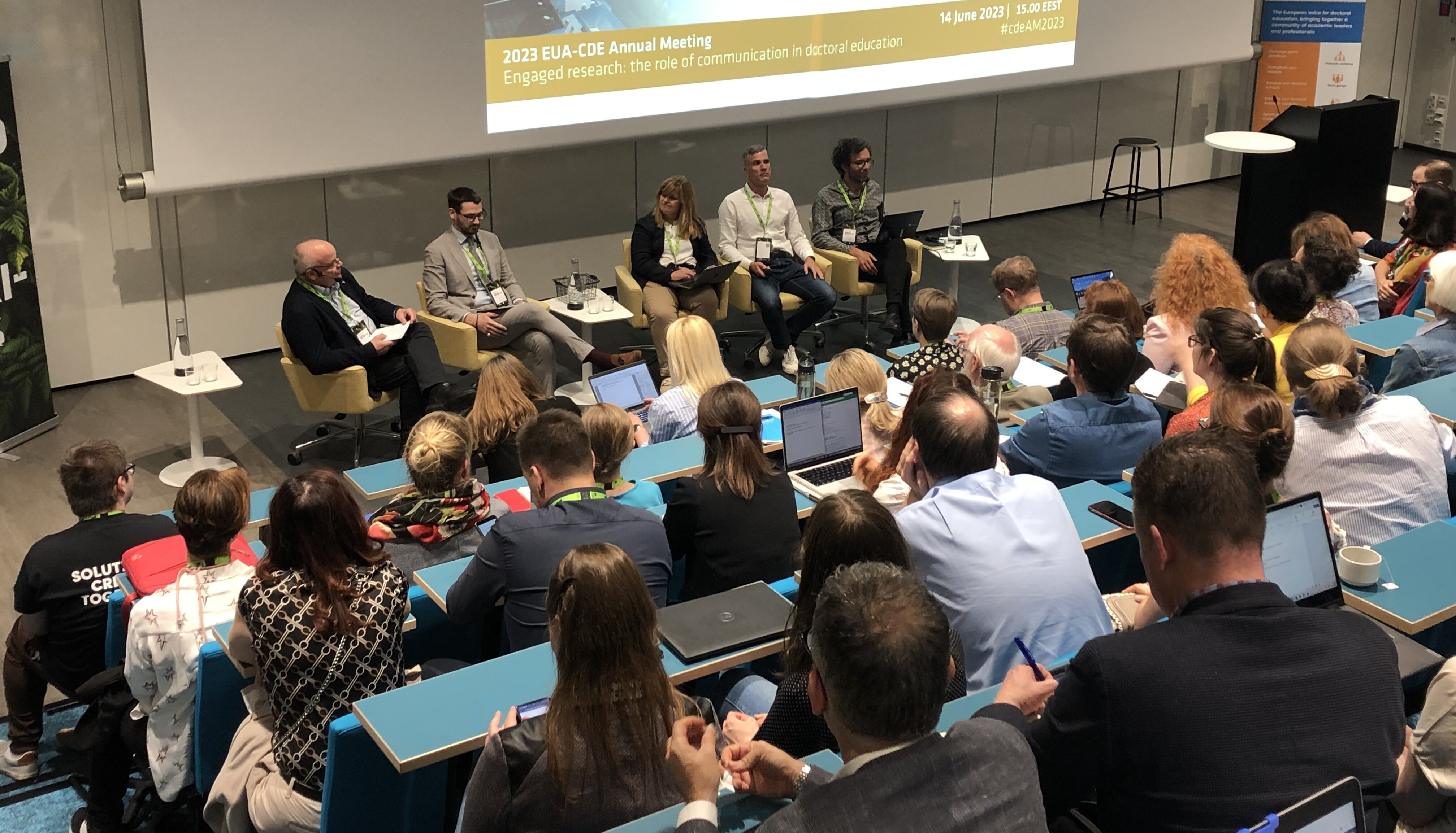 Membre des écoles doctorales mais aussi des relations internationales étaient au rendez-vous à Lahti. - © M. Dessaux