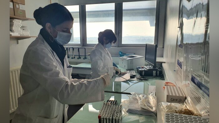 Le centre d’analyses PCR de l’Urca ne cesse de monter en puissance depuis le premier confinement. - © Marine Dessaux