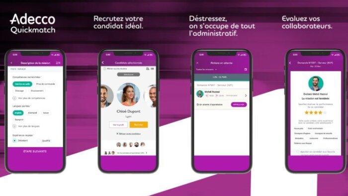 Adecco Quickmatch : le matching pour accélérer le recrutement en intérim