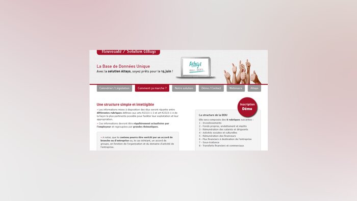 Altays lance une solution dédiée à la base de données unique