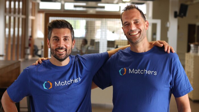 1ère levée de fonds pour Matchers (formation) : les fondateurs Stéphane Silvi et Jean-Marie Dupré - © D.R.