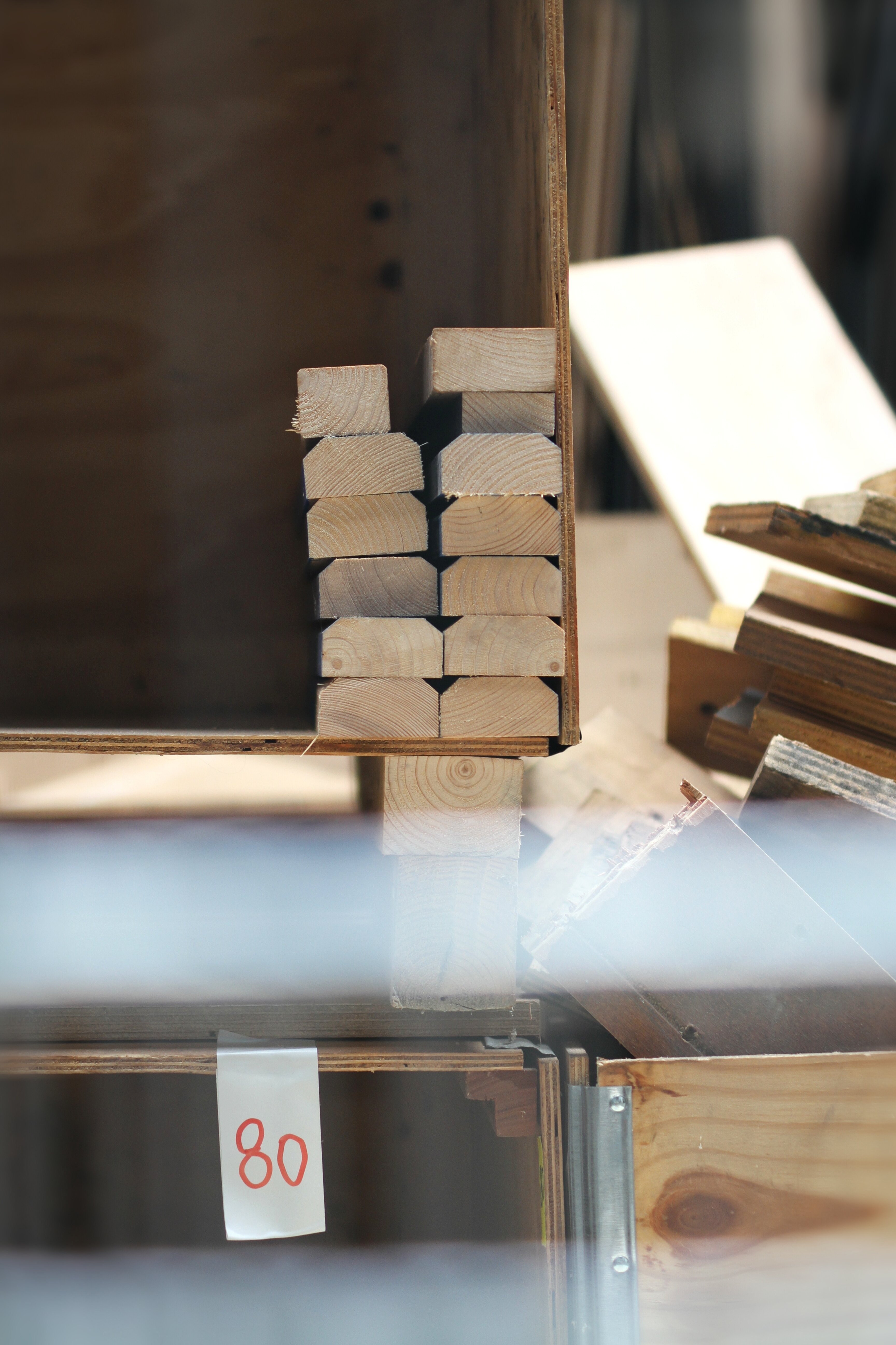 Le stock de la ressourcerie. - © Louise Guillaume