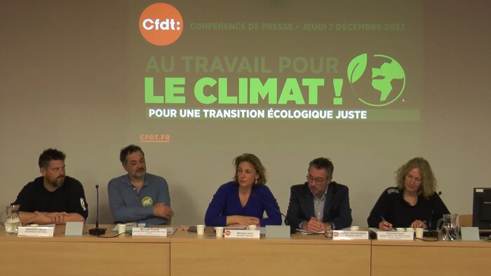 Transition écologique : la manifeste et les revendications de la CFDT - © D.R.