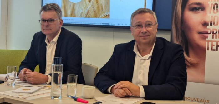 Philippe Heusèle, secrétaire général de l’AGPB, et Eric Thirouin, président de l’AGPB - © D.R.