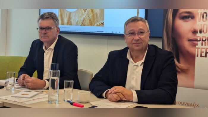 Philippe Heusèle, secrétaire général de l’AGPB, et Eric Thirouin, président de l’AGPB - © D.R.