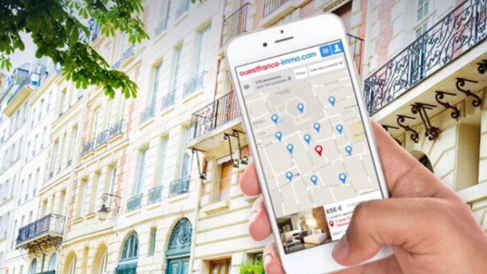 Ouestfrance-immo fait un pas de plus vers la géolocalisation