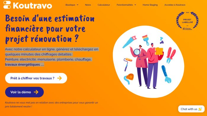 La solution Koutravo a été lancée en 2022. - © D.R.