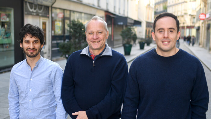 Sébastien Gal (Prello), Eric Chatry (Je Rêve d’une Maison) et Ludovic de Jouvancourt (Prello) - © D.R.