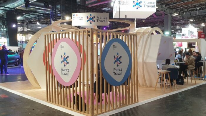VivaTech : stand de France Travail (2024) - © D.R.