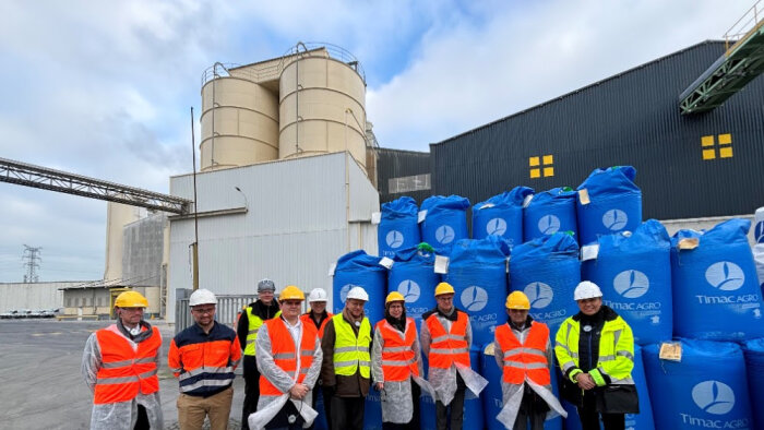 Timac Agro a inauguré une troisième chaudière biomasse à Saint-Malo. - © Timac Agro