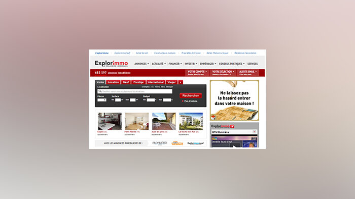Explorimmo promet « le meilleur de l’immobilier »