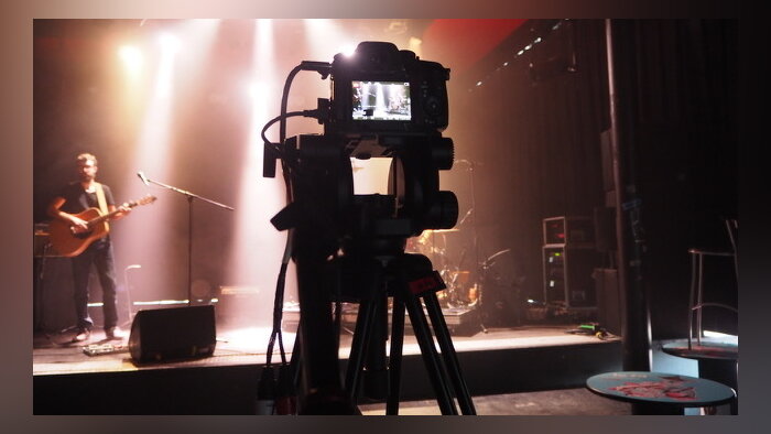 Un concert de Logar en cours de captation au Fil.  - © Le Fil