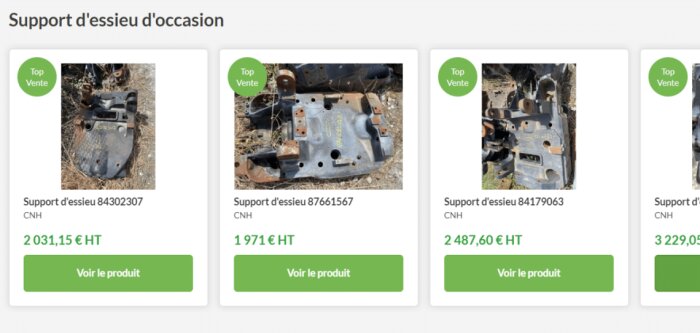 Face aux difficultés d’approvisionnement, Farmitoo lance son service de vente de pièces d’occasion