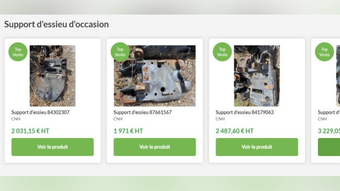Face aux difficultés d’approvisionnement, Farmitoo lance son service de vente de pièces d’occasion