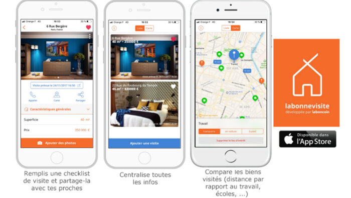 Avec labonnevisite, leboncoin simplifie la recherche immobilière