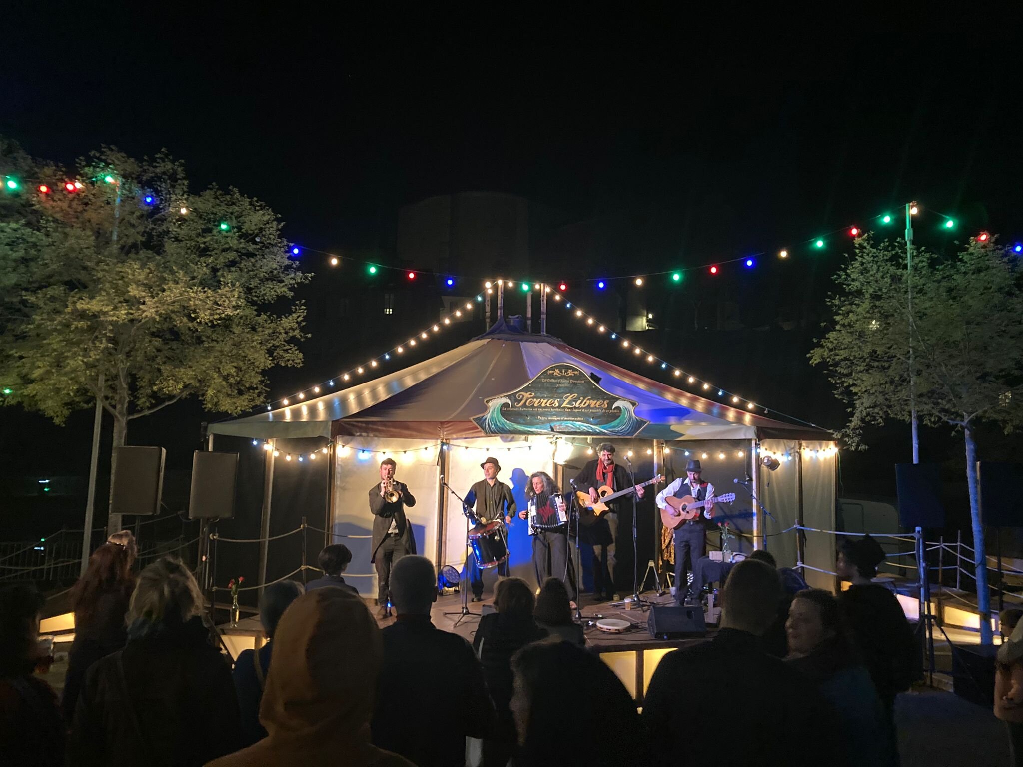 Le concert des Autres pendant le festival La P’tite Garenne à Nérac.  - © D.R.