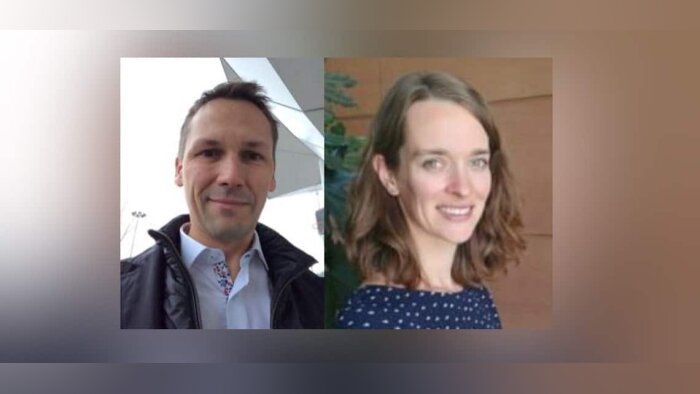 Lionnel Alexandre et Alice Nolli sont coordinateurs du programme carbone de Bayer Crop Science, resp - © D.R.